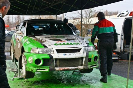 Maciej Dominiak i Marek Kaczmarek - Mitsubishi Lancer Evo VI.