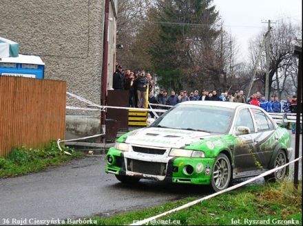 Maciej Dominiak i Marek Kaczmarek - Mitsubishi Lancer Evo VI.