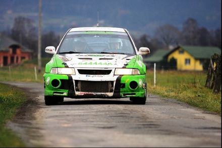 Maciej Dominiak i Marek Kaczmarek - Mitsubishi Lancer Evo VI.