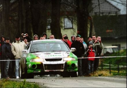 Maciej Dominiak i Marek Kaczmarek - Mitsubishi Lancer Evo VI.