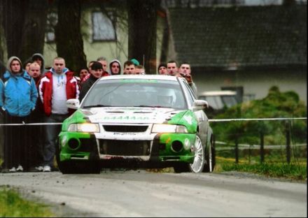 Maciej Dominiak i Marek Kaczmarek - Mitsubishi Lancer Evo VI.