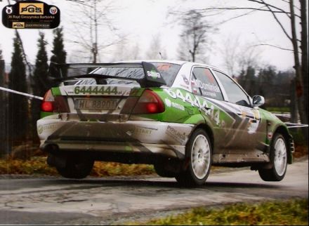 Maciej Dominiak i Marek Kaczmarek - Mitsubishi Lancer Evo VI.