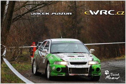 Maciej Dominiak i Marek Kaczmarek - Mitsubishi Lancer Evo VI.