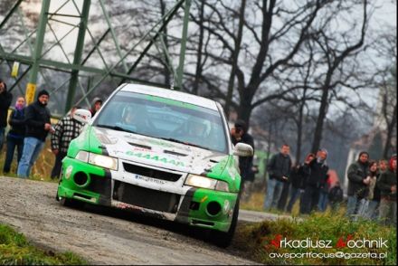 Maciej Dominiak i Marek Kaczmarek - Mitsubishi Lancer Evo VI.