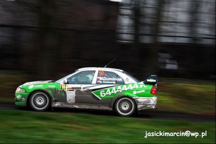 Maciej Dominiak i Marek Kaczmarek - Mitsubishi Lancer Evo VI.