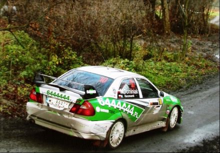 Maciej Dominiak i Marek Kaczmarek - Mitsubishi Lancer Evo VI.
