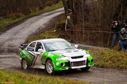 Maciej Dominiak i Marek Kaczmarek - Mitsubishi Lancer Evo VI.