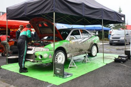 Maciej Dominiak i Marek Kaczmarek - Mitsubishi Lancer Evo VI.