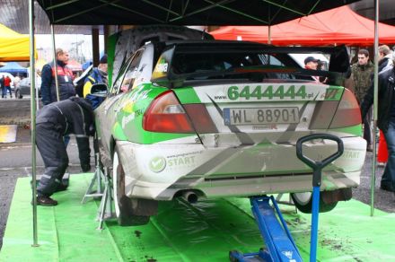 Maciej Dominiak i Marek Kaczmarek - Mitsubishi Lancer Evo VI.