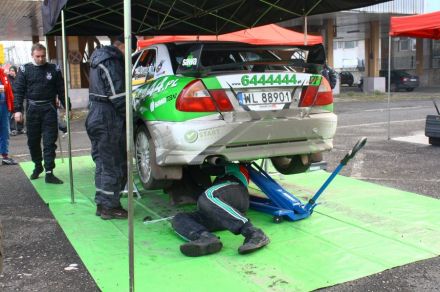 Maciej Dominiak i Marek Kaczmarek - Mitsubishi Lancer Evo VI.