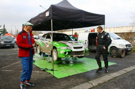 Maciej Dominiak i Marek Kaczmarek - Mitsubishi Lancer Evo VI.