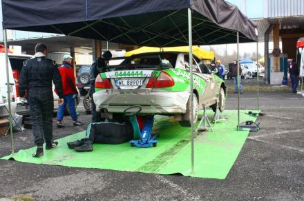 Maciej Dominiak i Marek Kaczmarek - Mitsubishi Lancer Evo VI.