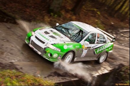 Maciej Dominiak i Marek Kaczmarek - Mitsubishi Lancer Evo VI.