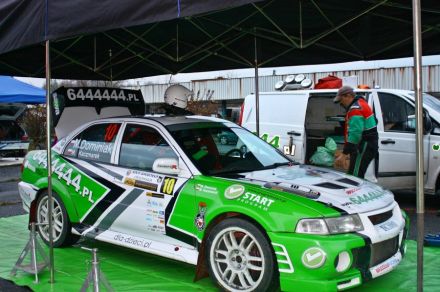 Maciej Dominiak i Marek Kaczmarek - Mitsubishi Lancer Evo VI.