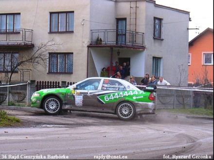 Maciej Dominiak i Marek Kaczmarek - Mitsubishi Lancer Evo VI.