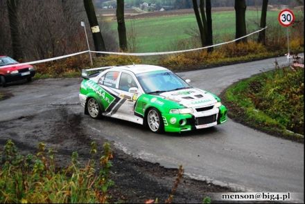 Maciej Dominiak i Marek Kaczmarek - Mitsubishi Lancer Evo VI.