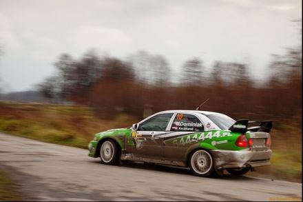 Maciej Dominiak i Marek Kaczmarek - Mitsubishi Lancer Evo VI.