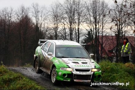 Maciej Dominiak i Marek Kaczmarek - Mitsubishi Lancer Evo VI.