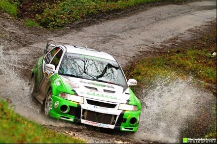 Maciej Dominiak i Marek Kaczmarek - Mitsubishi Lancer Evo VI.