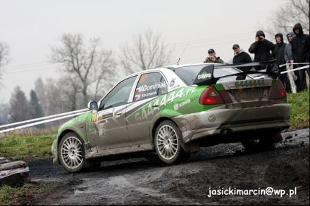 Maciej Dominiak i Marek Kaczmarek - Mitsubishi Lancer Evo VI.
