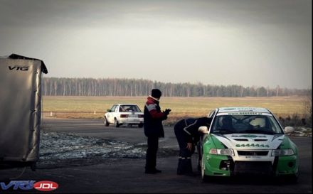 Maciej Dominiak i Marek Kaczmarek - Mitsubishi Lancer Evo VI.