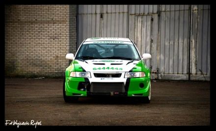 Maciej Dominiak i Marek Kaczmarek - Mitsubishi Lancer Evo VI.