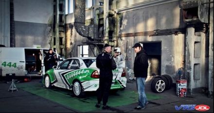 Maciej Dominiak i Marek Kaczmarek - Mitsubishi Lancer Evo VI.