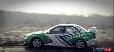 Maciej Dominiak i Marek Kaczmarek - Mitsubishi Lancer Evo VI.