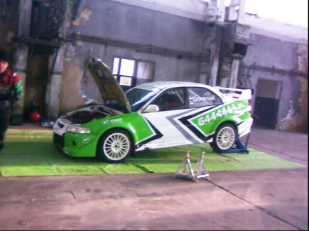 Maciej Dominiak i Marek Kaczmarek - Mitsubishi Lancer Evo VI.