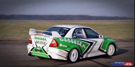 Maciej Dominiak i Marek Kaczmarek - Mitsubishi Lancer Evo VI.