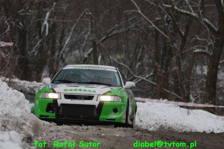 Maciej Dominiak i Marek Kaczmarek - Mitsubishi Lancer Evo VI.