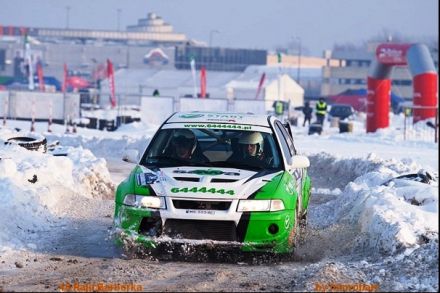 Maciej Dominiak i Marek Kaczmarek - Mitsubishi Lancer Evo VI.