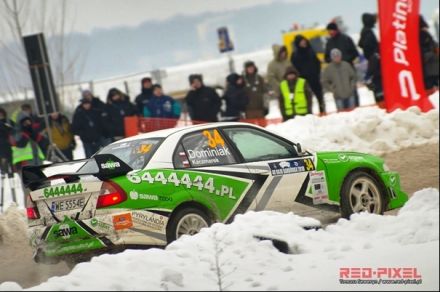 Maciej Dominiak i Marek Kaczmarek - Mitsubishi Lancer Evo VI.