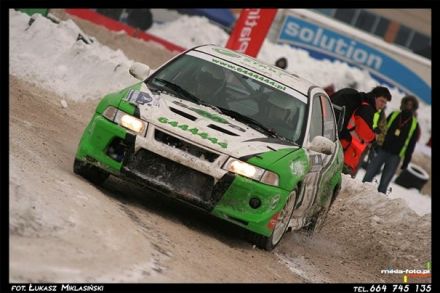 Maciej Dominiak i Marek Kaczmarek - Mitsubishi Lancer Evo VI.