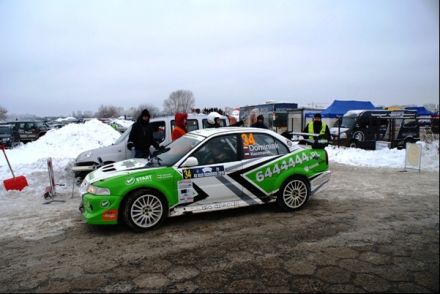 Maciej Dominiak i Marek Kaczmarek - Mitsubishi Lancer Evo VI.