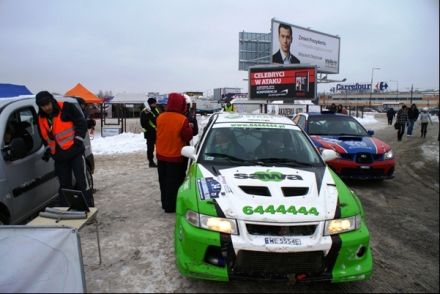 Maciej Dominiak i Marek Kaczmarek - Mitsubishi Lancer Evo VI.