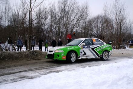 Maciej Dominiak i Marek Kaczmarek - Mitsubishi Lancer Evo VI.