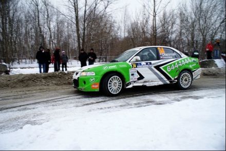 Maciej Dominiak i Marek Kaczmarek - Mitsubishi Lancer Evo VI.