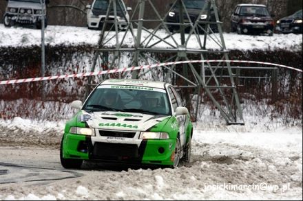 Maciej Dominiak i Marek Kaczmarek - Mitsubishi Lancer Evo VI.