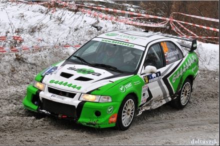 Maciej Dominiak i Marek Kaczmarek - Mitsubishi Lancer Evo VI.