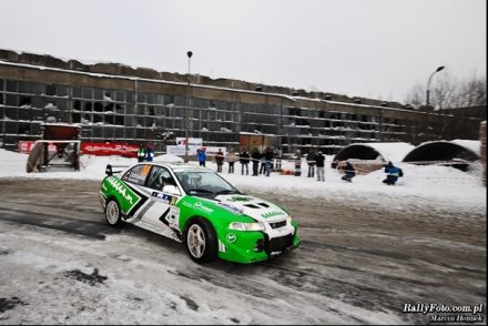 Maciej Dominiak i Marek Kaczmarek - Mitsubishi Lancer Evo VI.
