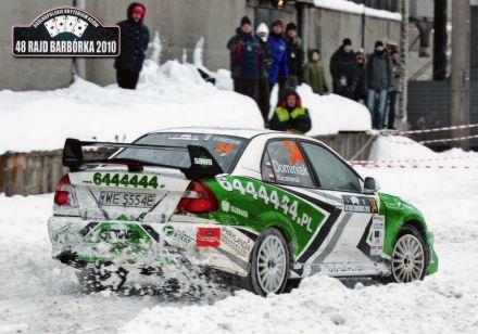 Maciej Dominiak i Marek Kaczmarek - Mitsubishi Lancer Evo VI.