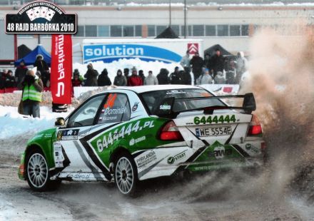 Maciej Dominiak i Marek Kaczmarek - Mitsubishi Lancer Evo VI.