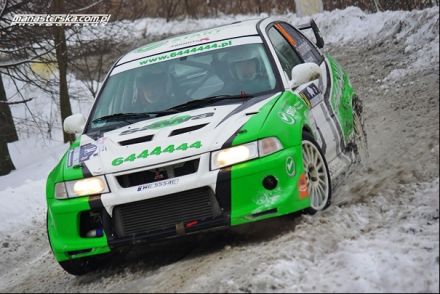 Maciej Dominiak i Marek Kaczmarek - Mitsubishi Lancer Evo VI.