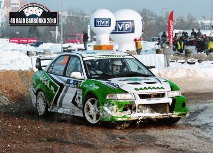 Maciej Dominiak i Marek Kaczmarek - Mitsubishi Lancer Evo VI.