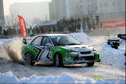 Maciej Dominiak i Marek Kaczmarek - Mitsubishi Lancer Evo VI.