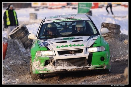 Maciej Dominiak i Marek Kaczmarek - Mitsubishi Lancer Evo VI.