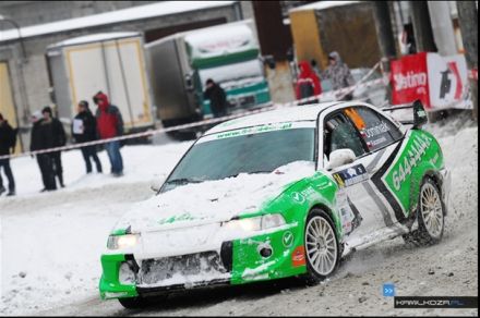 Maciej Dominiak i Marek Kaczmarek - Mitsubishi Lancer Evo VI.