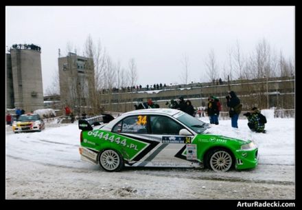 Maciej Dominiak i Marek Kaczmarek - Mitsubishi Lancer Evo VI.