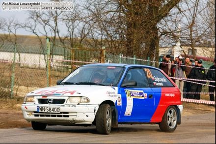 Piotr Żajkowski i Marek Kaczmarek - Opel Astra GSi 16V.